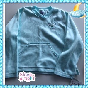 😴 Aqua footed pajamas! NWT